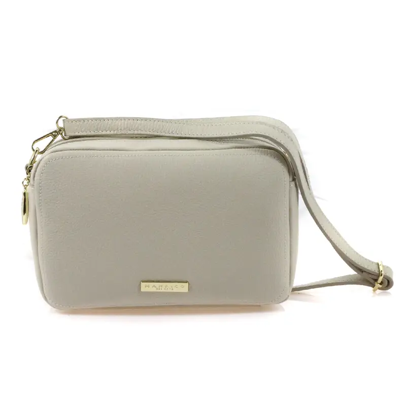 Manrico Borsa a tracolla Beige 1415088