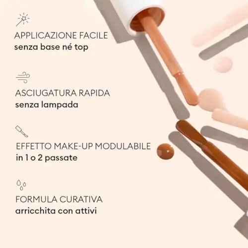 Manucurist Active Smooth 00 Smalto per Unghie Trattamento Riparatore Lisciante Rosa- Vegan & Made in France - Smalto miniatura 3