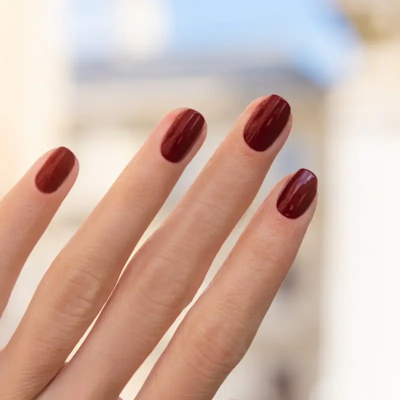 Unghie GREEN FLASH - Smalto Semipermanente Dark Pansy - Smalto gel e semipermanente miniatura 3