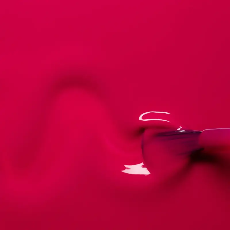 Unghie GREEN FLASH - Smalto Semipermanente Fuchsia - Smalto gel e semipermanente miniatura 2