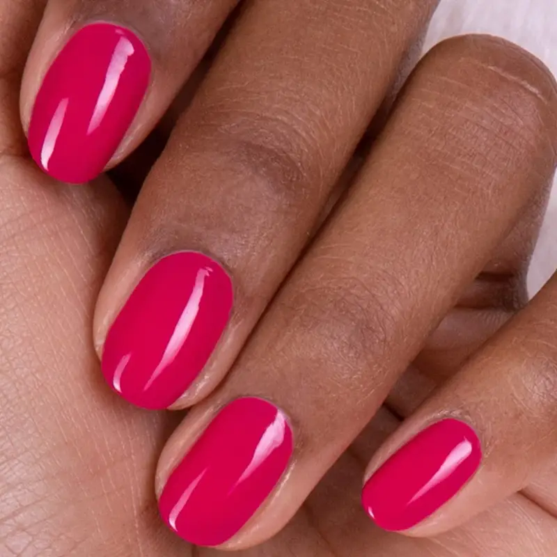 Unghie GREEN FLASH - Smalto Semipermanente Fuchsia - Smalto gel e semipermanente miniatura 3