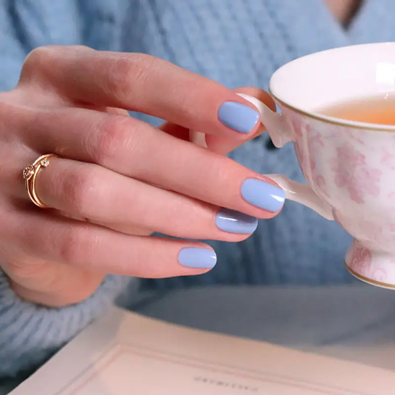 Unghie GREEN FLASH - Smalto Semipermanente Lilas - Smalto gel e semipermanente miniatura 4