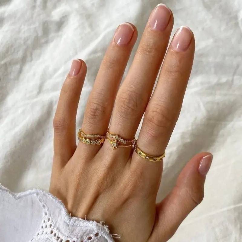 Unghie GREEN FLASH - Smalto Semipermanente Nude - Smalto gel e semipermanente miniatura 4