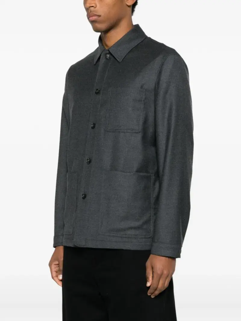 Manuel Ritz Giacca Grigia Uomo in Tessuto miniatura 3