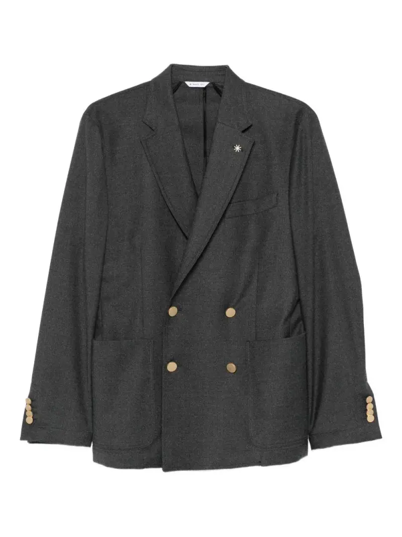 Manuel Ritz Giacca Grigia Uomo