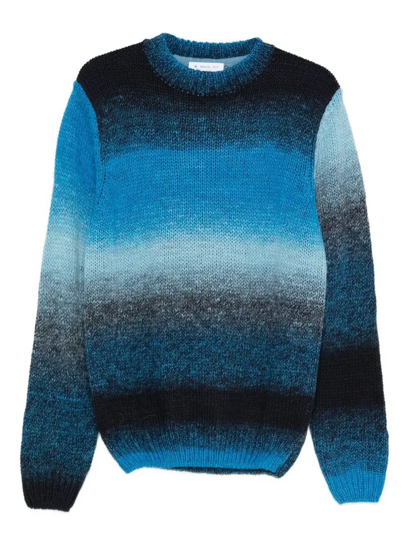 Manuel Ritz Maglione blu e nero