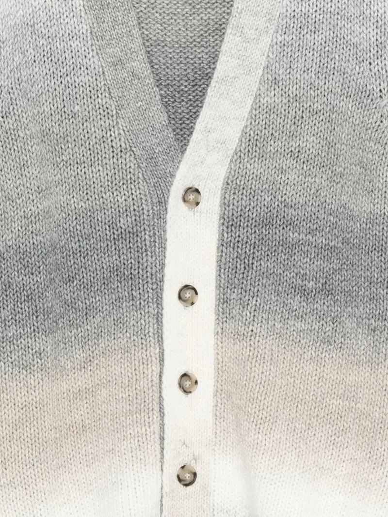 MANUEL RITZ Cardigan Grigio 4015604 miniatura 3