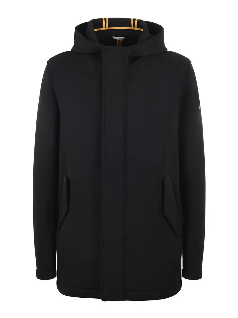 Giacca in twill elasticizzato Nero