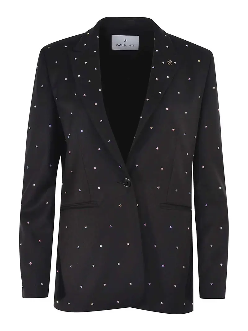 Giacca in viscosa Nero