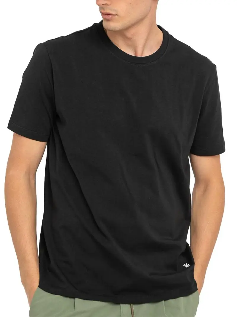 MANUEL RITZ T-shirt Nero 2539242 miniatura 2