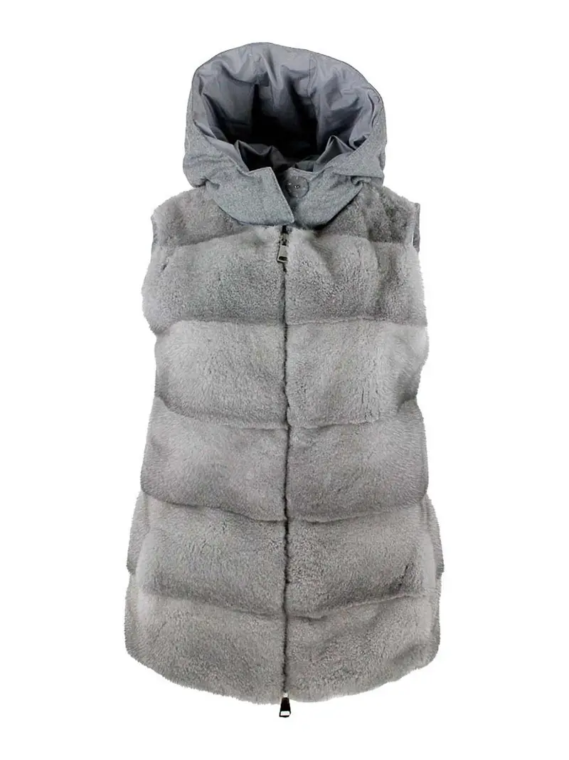 MANZONI24 Gilet Grigio 3294895