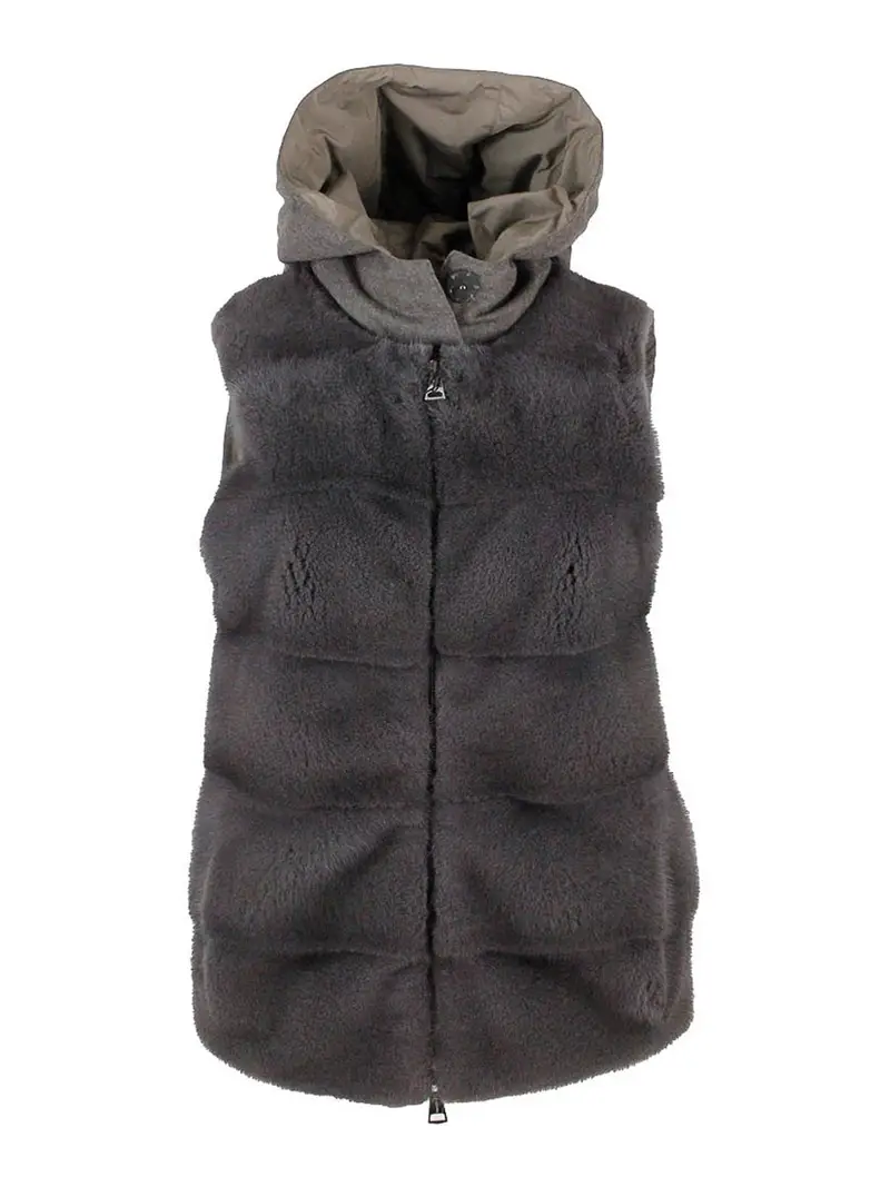MANZONI24 Gilet Marrone 3299969