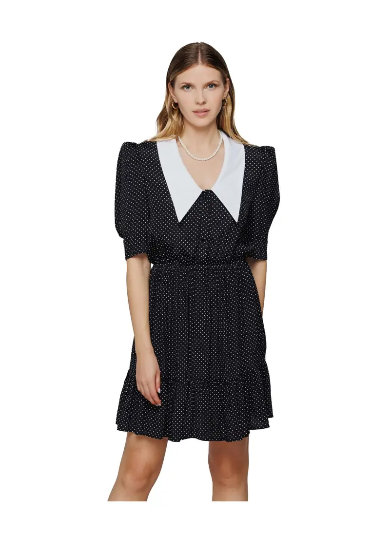 MAR DE MARGARITAS - Abito Donna Nero miniatura 2