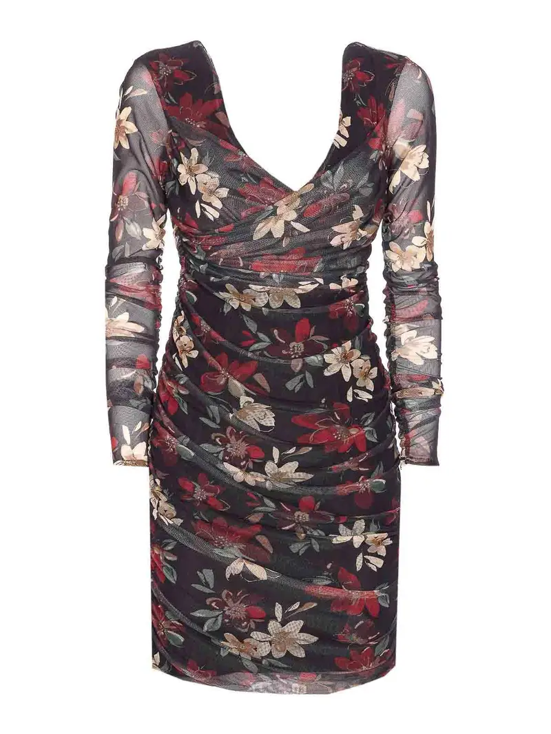 Abito Eleonor nero Multicolore