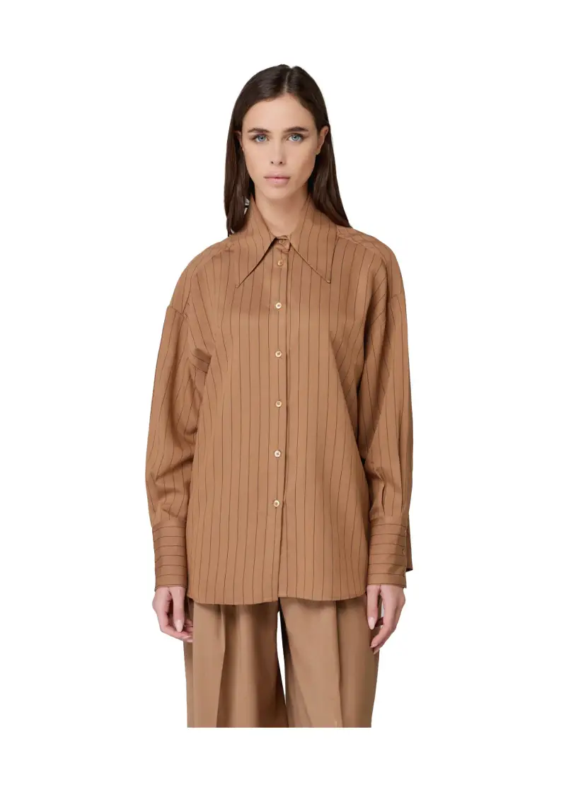 Camicia Donna Cammello miniatura 3