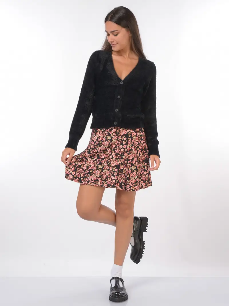 gonna corta da donna Mar De Margaritas Kate a fiori Rosa miniatura 2