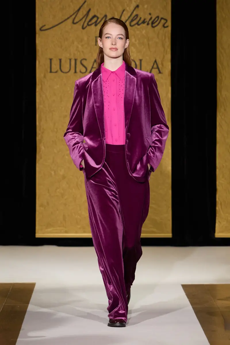 Mara Venier per Luisa Viola Blazer Donna Viola 3149134