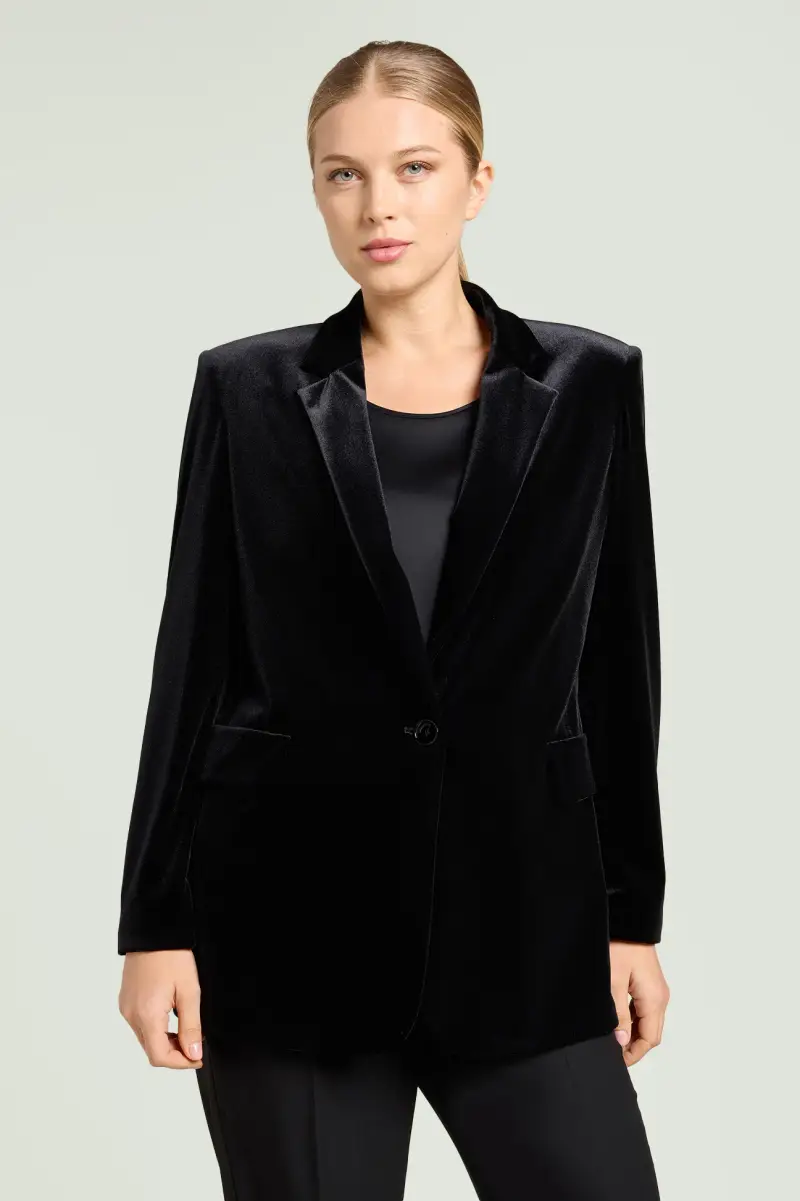 Mara Venier per Luisa Viola Blazer Donna Viola 3149135