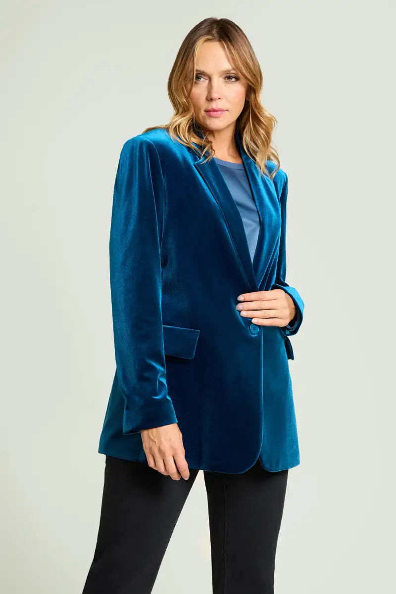 Mara Venier per Luisa Viola Blazer Donna Viola 3149136
