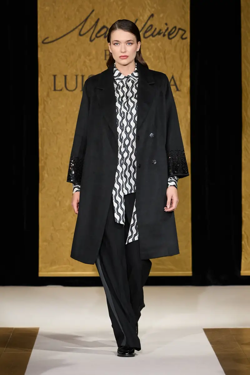 BLUSA STAMPATA IN RASO Donna miniatura 2