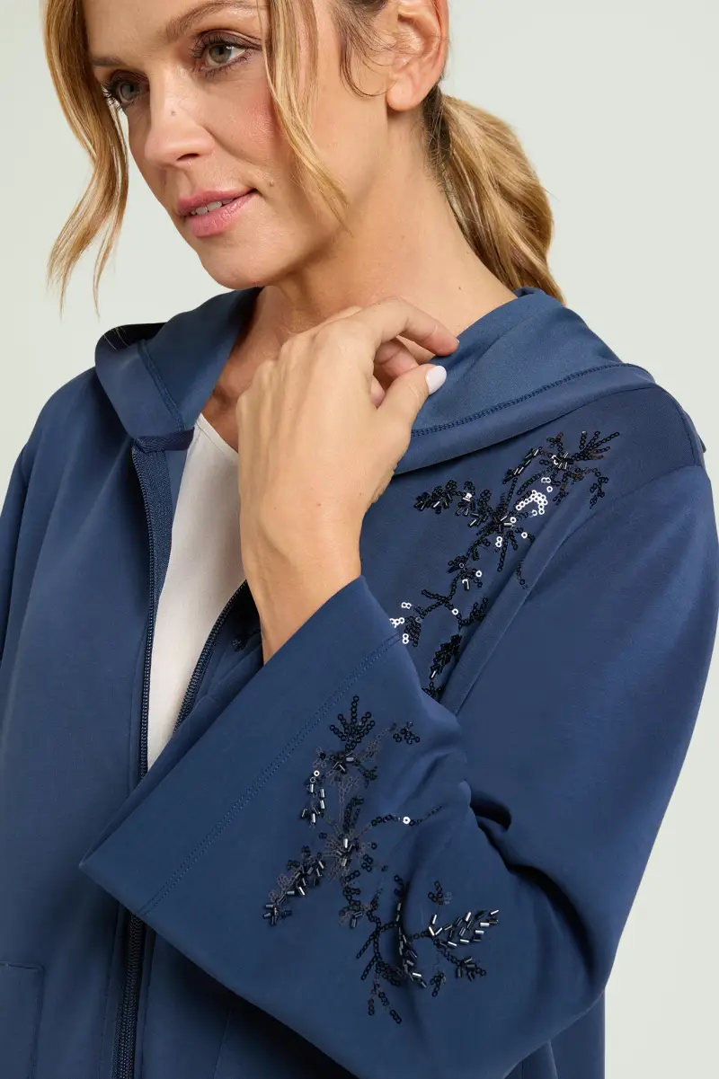 FELPA RICAMATA Donna miniatura 3