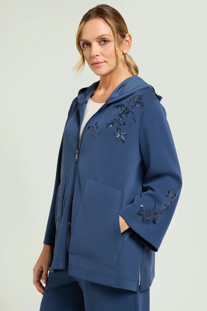 FELPA RICAMATA Donna