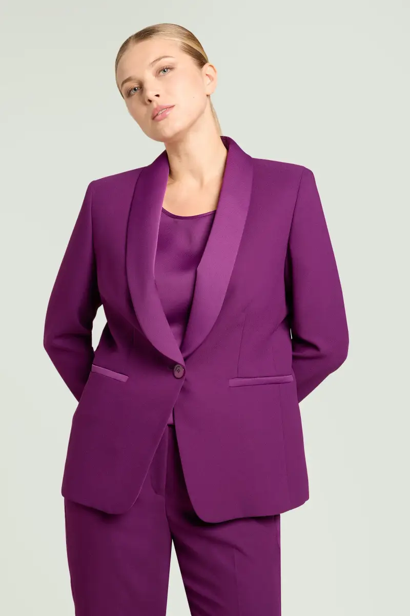 GIACCA SMOKING Donna miniatura 2