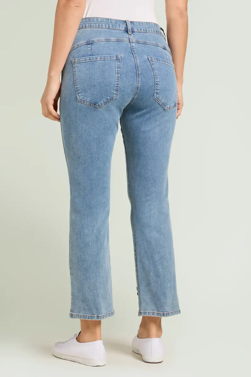 JEANS RICAMATO Donna miniatura 3
