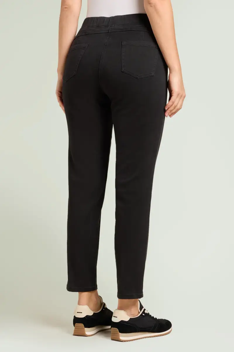 Mara Venier per Luisa Viola Jeggings Donna Viola 3149149 miniatura 3