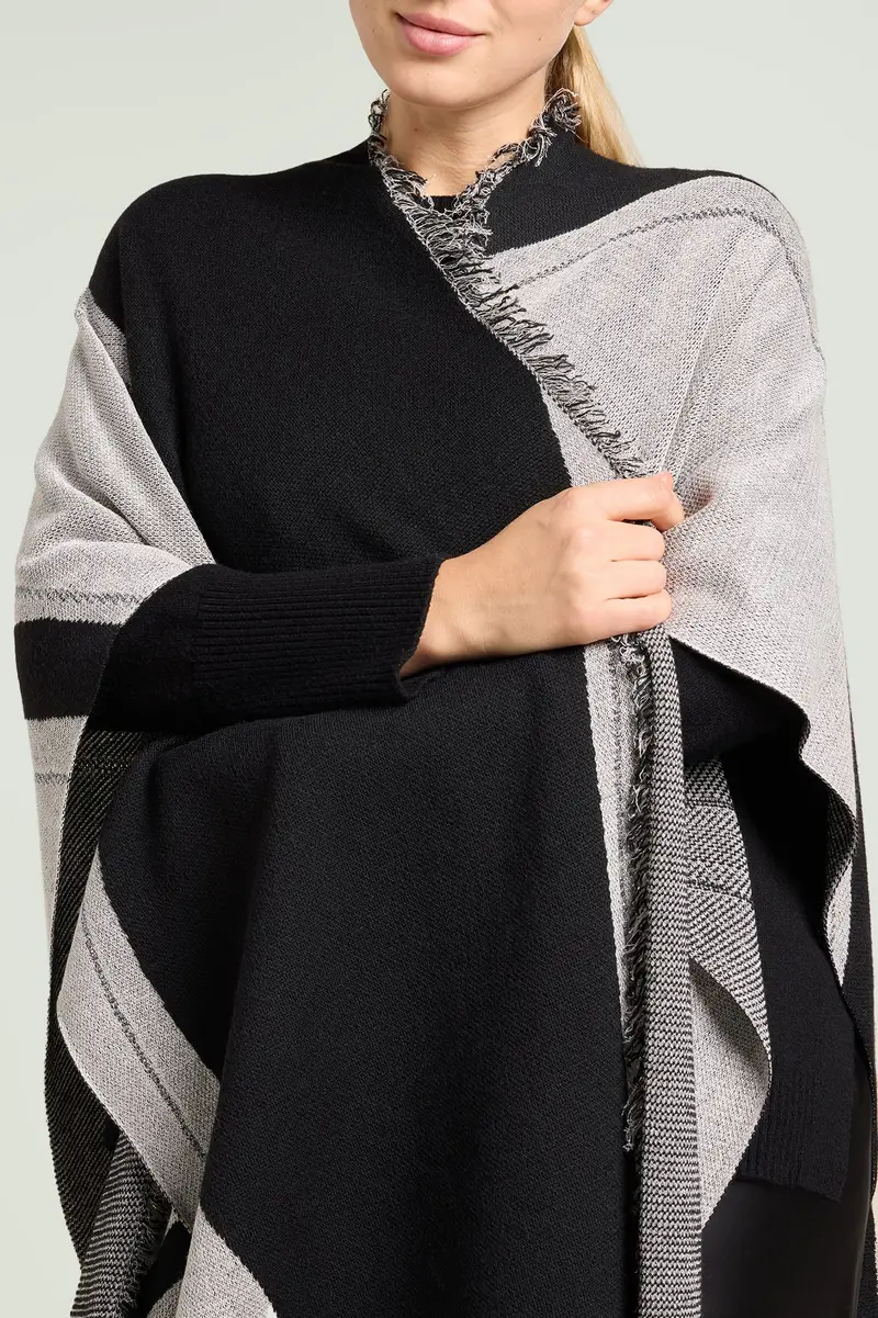 MANTELLA JACQUARD Donna miniatura 3