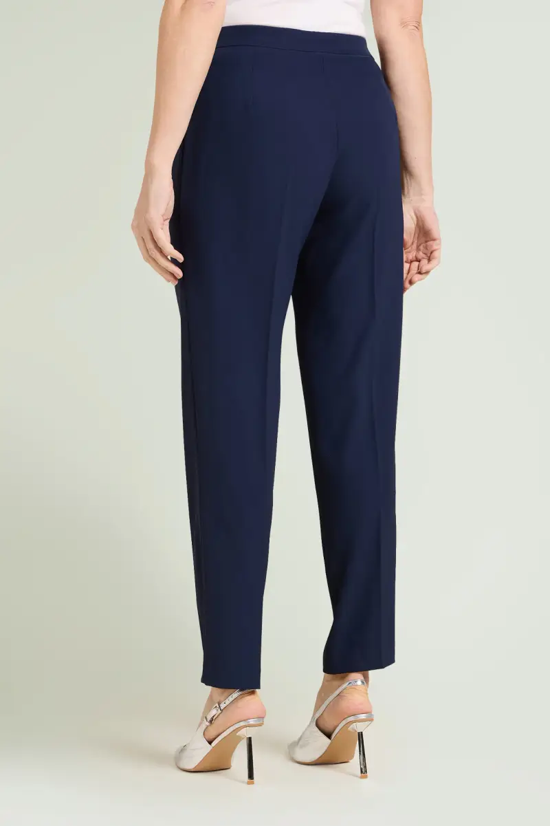 PANTALONI A SIGARETTA IN CADY Donna miniatura 3