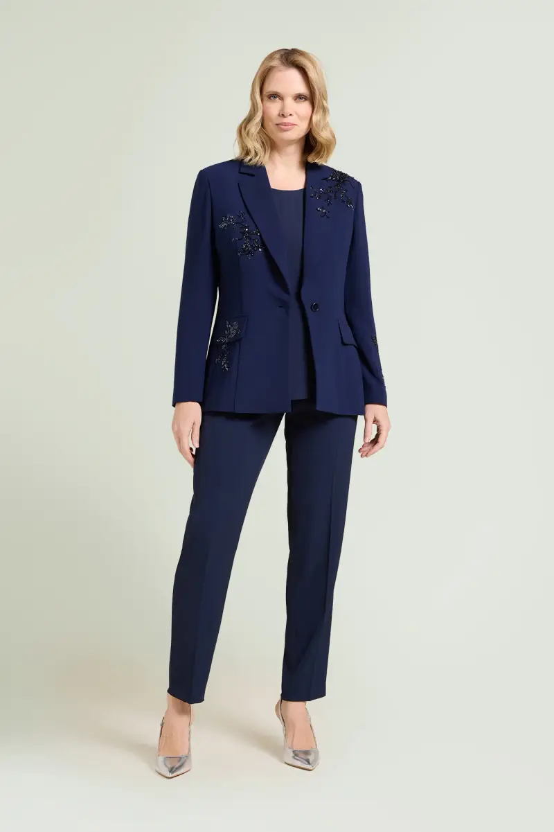 PANTALONI A SIGARETTA IN CADY Donna