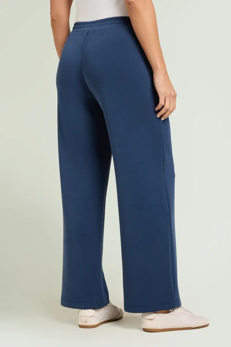 PANTALONI PULL-ON AMPI IN JERSEY SCUBA Donna miniatura 3