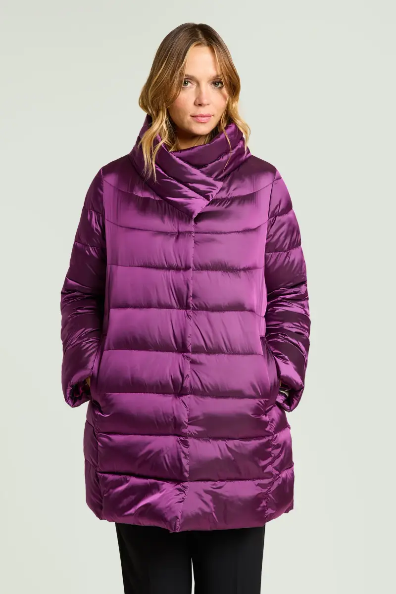 PIUMINO IN NYLON CANGIANTE Donna