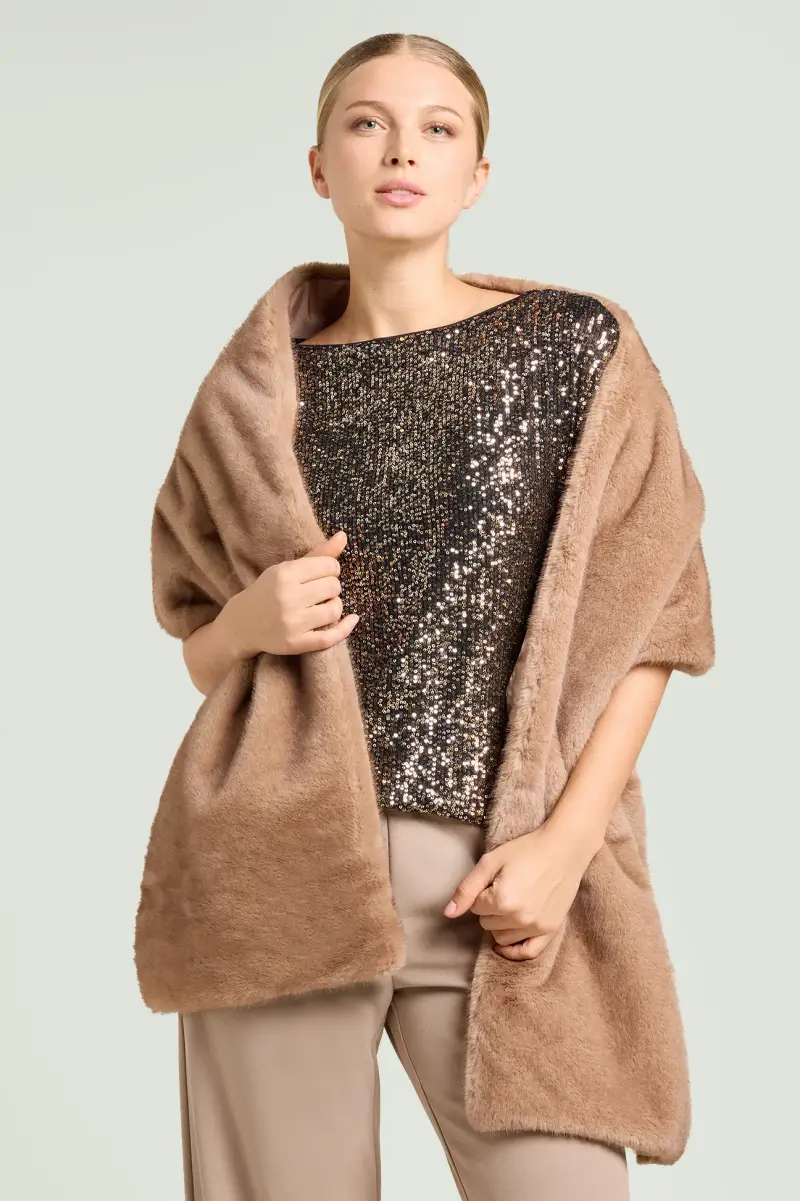 STOLA ELEGANTE SOFT-TOUCH Donna miniatura 3