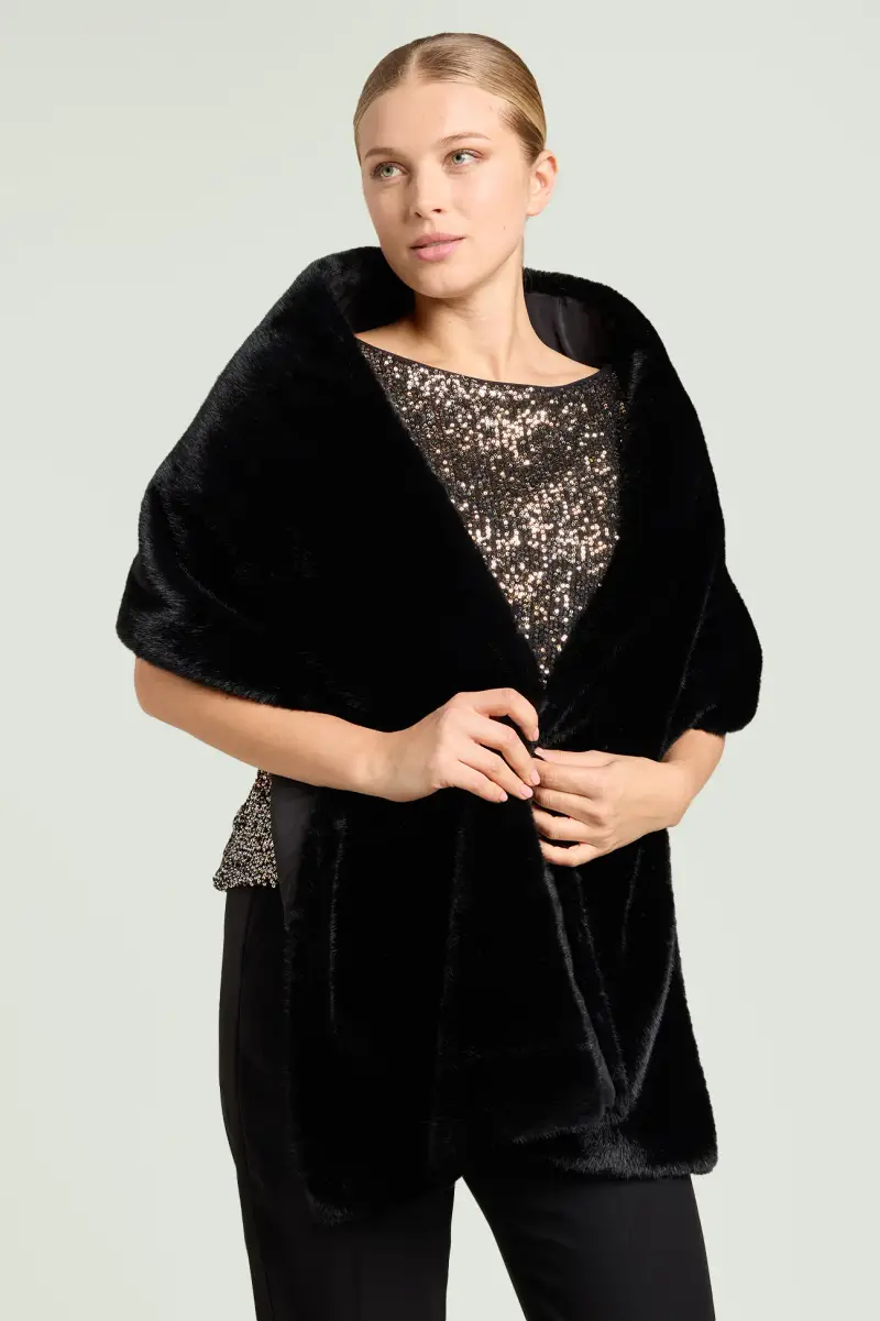 STOLA ELEGANTE SOFT-TOUCH Donna miniatura 3