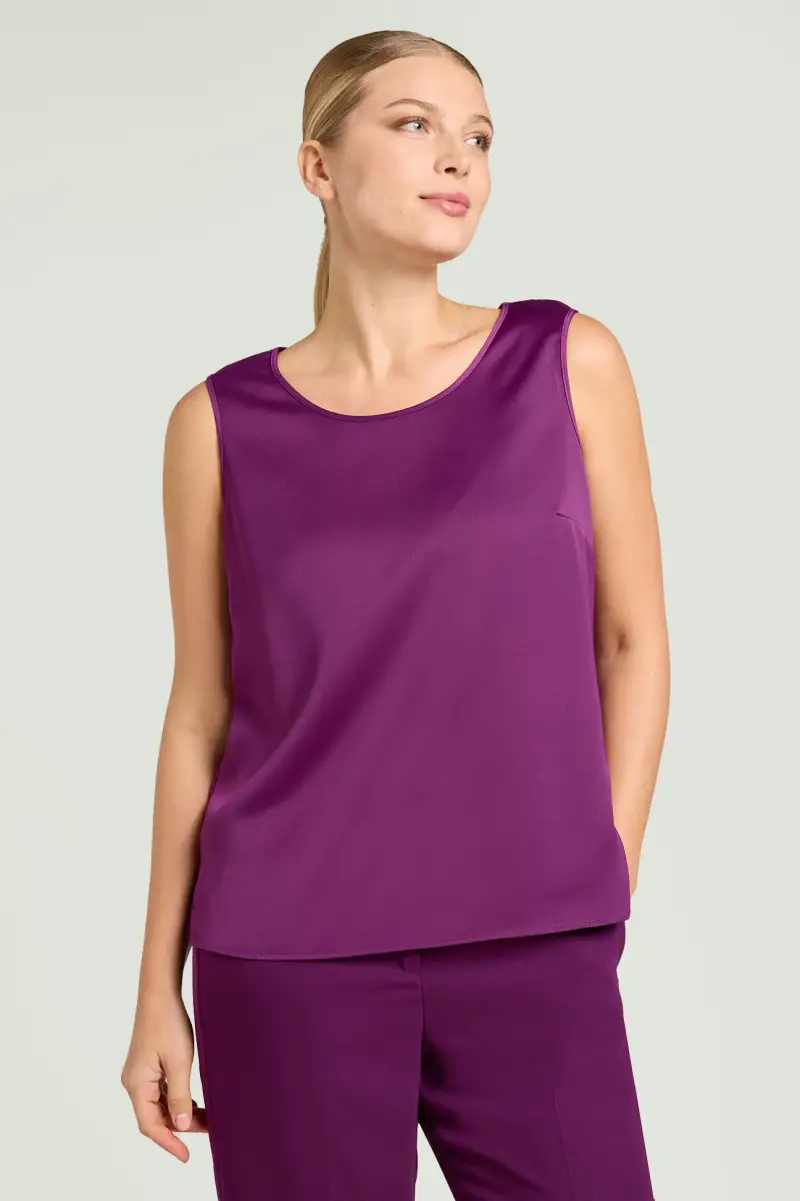 Mara Venier per Luisa Viola Top Donna Viola 3149170