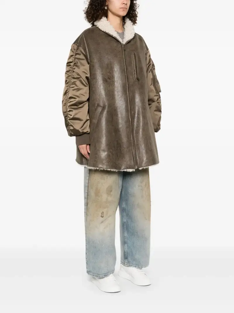 cappotto marant étoile VERDE miniatura 2