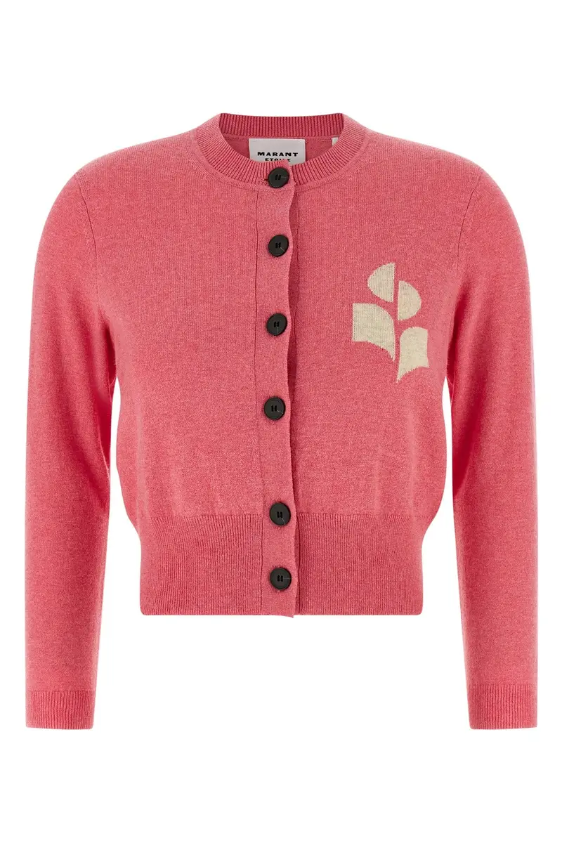Marant Étoile Cardigan Rosa 4257045