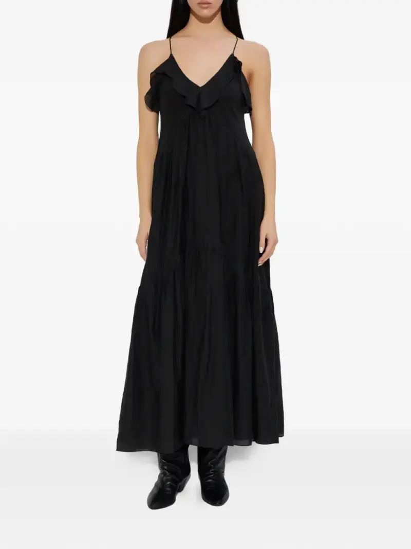 maxi dress vasma NERO miniatura 3