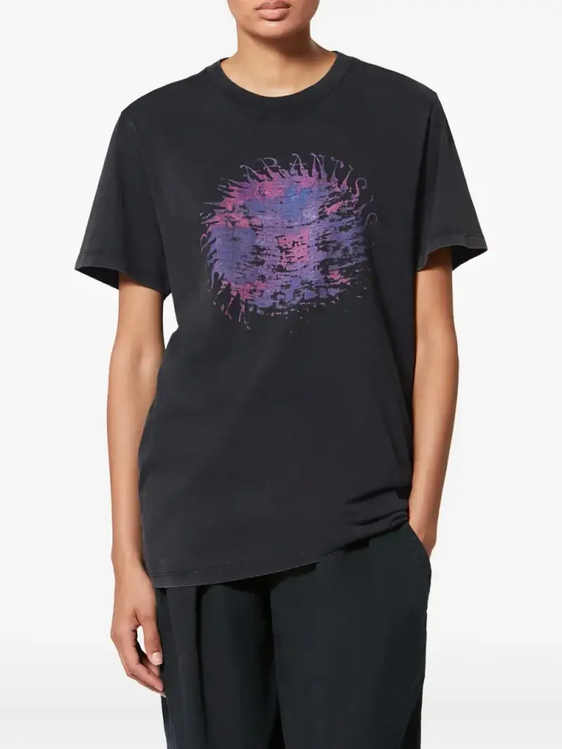 Marant Étoile T-shirt Nero 4022834 miniatura 3
