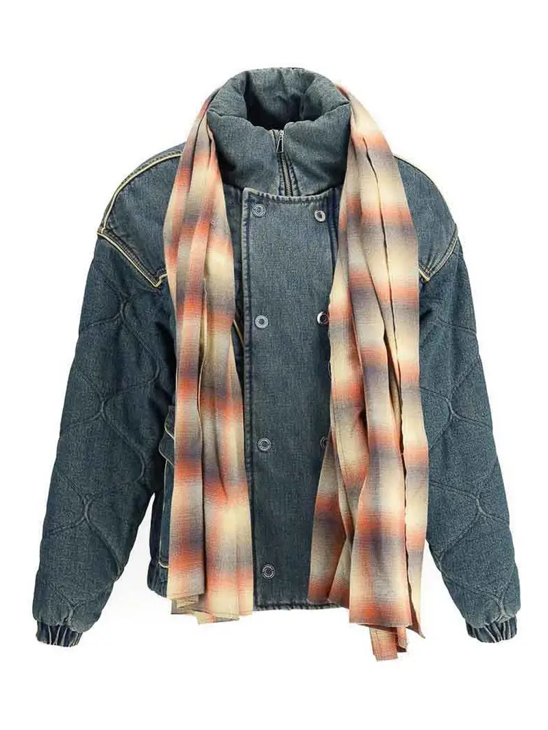 Giubbino Imbottito Denim