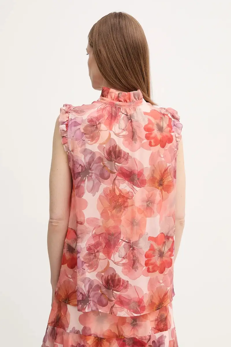 camicetta donna colore rosso 6291-1000-24784 miniatura 3