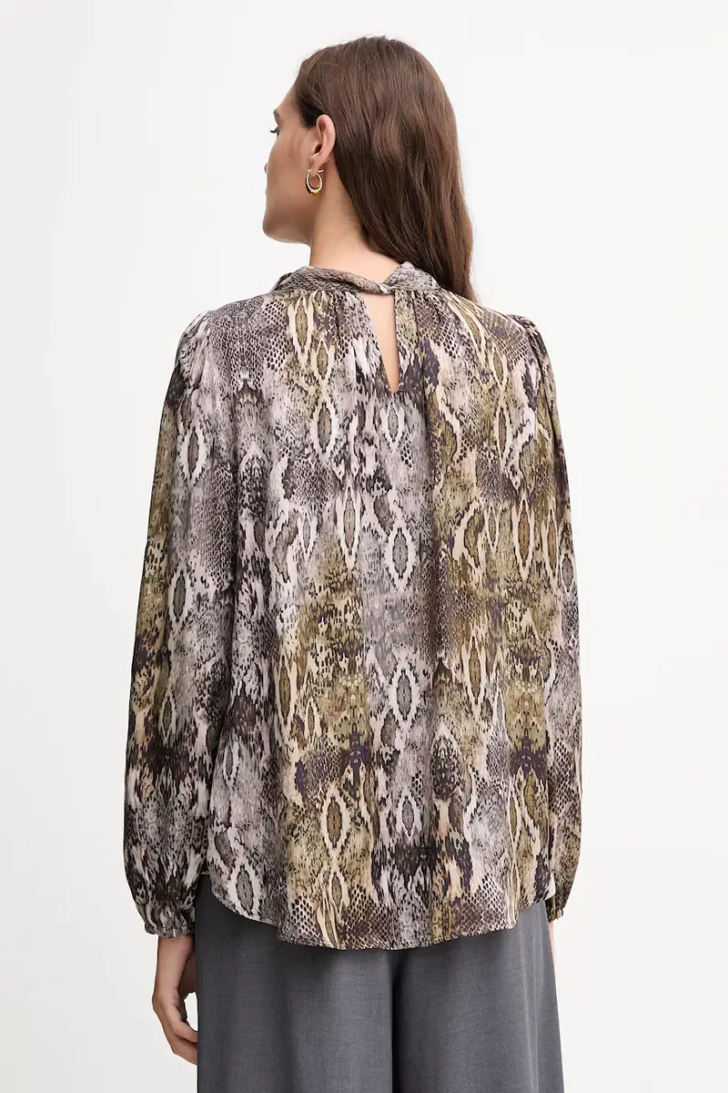 camicetta donna colore verde 6345-1000-24809 miniatura 3