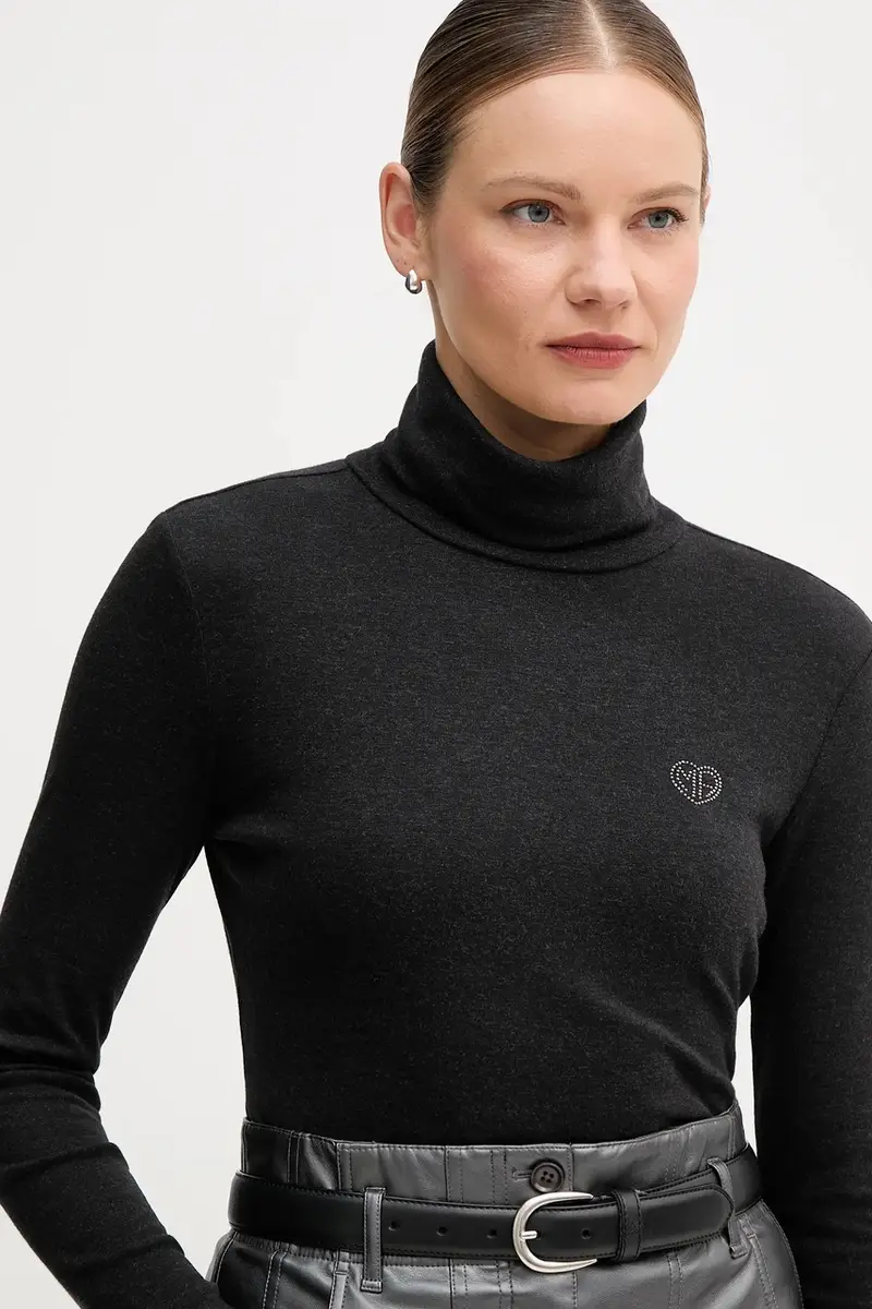 camicia a maniche lunghe colore nero 7736-7000-73906 miniatura 4