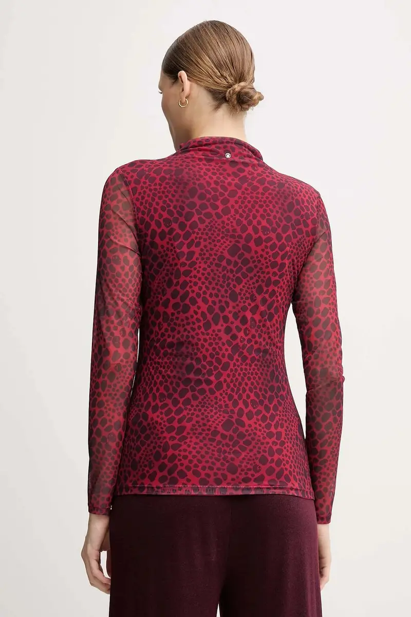 camicia a maniche lunghe colore rosso 7696-7001-73891 miniatura 3