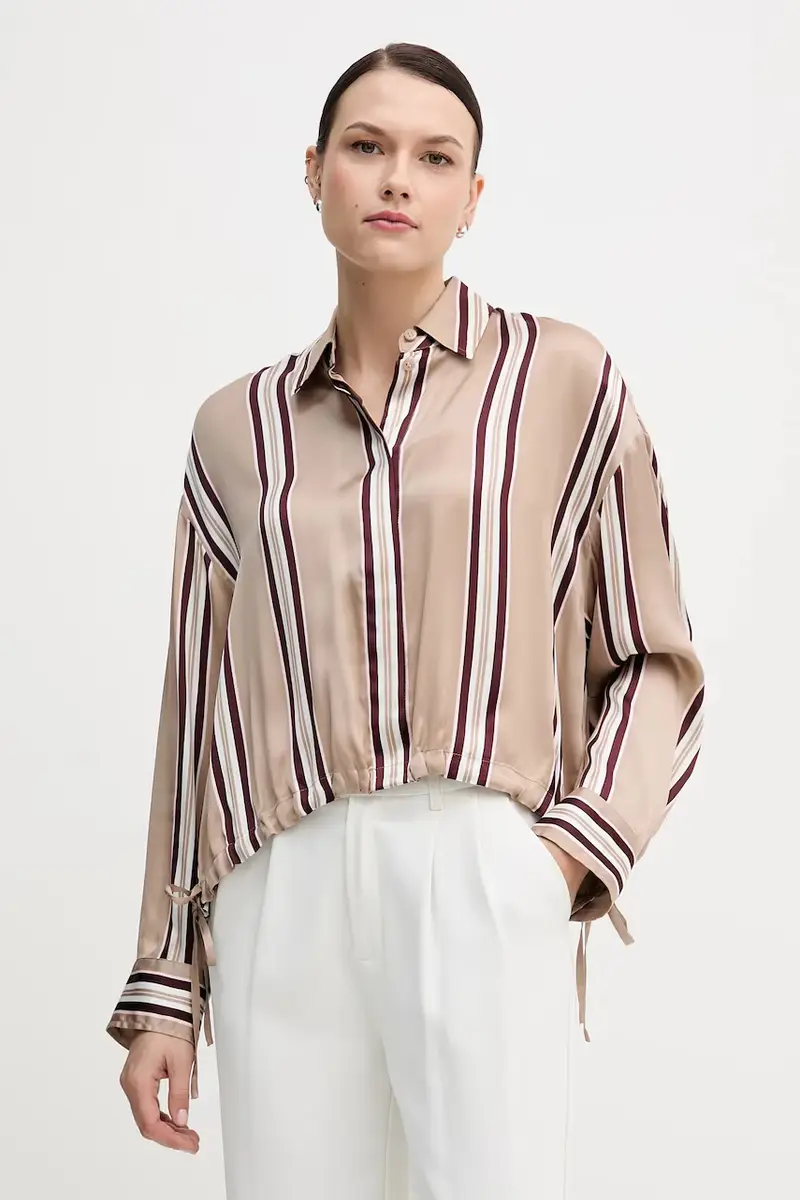 camicia donna colore beige 6203-1001-93488