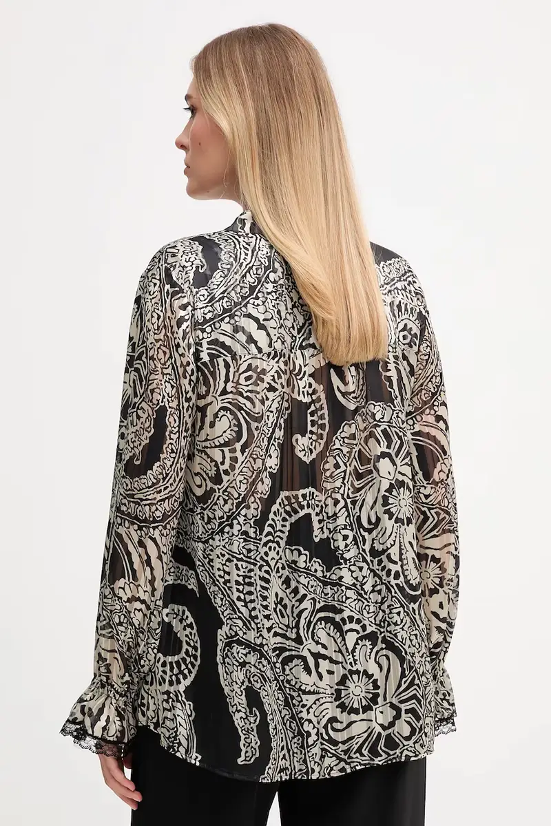 camicia donna colore nero 6342-1000-93449 miniatura 3