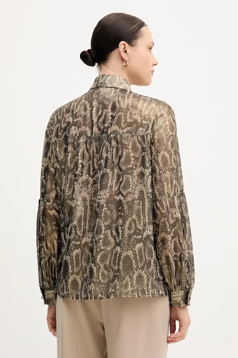 camicia donna colore verde 6368-1000-93490 miniatura 3