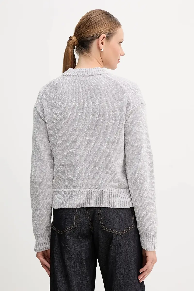 MARC AUREL Cardigan Donna Grigio 3770613 miniatura 3